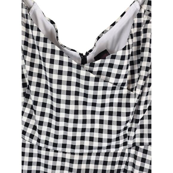 Torrid Retro Chic Gingham Pinup Academia Picnic Skater Women's Dress 20 - Picture 3 of 5